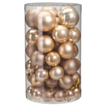 Matta & Blanka Julgranskulor Champagne/Guld