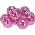 LED Discokulor Ljusslinga Rosa