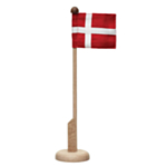 Langkilde & Søn Dansk Bordsflagga Ek