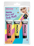 Ansiktsfärg UV Pastel Unicorn Makeupset