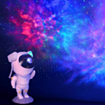 Astronaut Stjärnhimmel Lampa