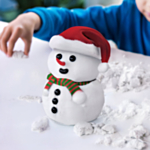 Kinetisk DIY Snögubbe