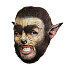 Varulv Latexmask