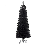 Konstgjord BLING Julgran Svart 180 x 68 cm