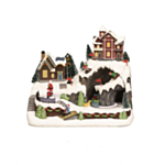 Julby Mountain Town Med Belysning & Musik