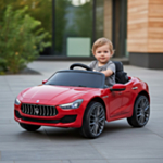 Maserati® Ghibli Elbil För Barn 12V Röd
