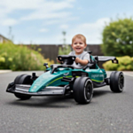 Aston Martin® Formel 1 Elbil För Barn 12V Grön