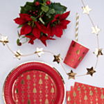 Dazzling Christmas Guldstjärna Girlang