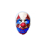 Night Horror Clown LED Latexmask