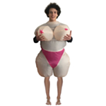 Miss Big Boobs Maskeraddräkt