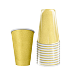 Original Cup Pappersmuggar Glitter Guld