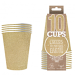 Original Cup Pappersmuggar Glitter Guld