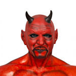 Djävul Mask
