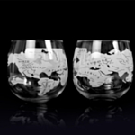 Globe Rocker Glas