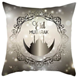 Eid Mubarak Kuddfodral Silver
