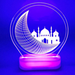 Eid Måne & Stjärna LED-skylt