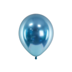 Metallic Latexballonger Blå