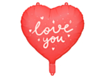 I Love You Hjärta Folieballong