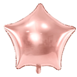 Stor Stjärna Folieballong Roséguld