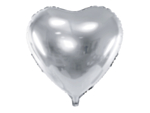 Hjärta Folieballong Silver
