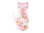 Katt Ballongfigur Rosa