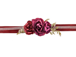 Blomster Corsage Röd