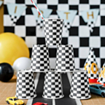 Racerflagga Pappmuggar