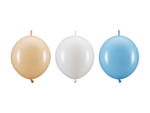 Linking Ballonger Blå/Vit/Beige