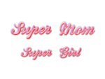 Super Mom Strykmärken