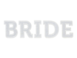 Bride Strykmärke Vit