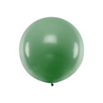Stor Rund Ballong Mörkgrön