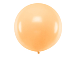 Jätteballong Pastell Persika