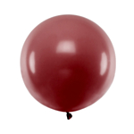 Rund Ballong Vinröd 60 cm