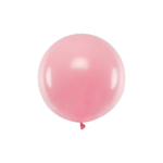 Stor Rund Ballong Pastell Rosa
