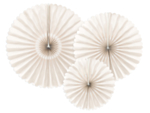 Dekorativa Solfjädrar Beige