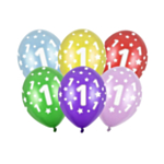1 År Ballonger Färgmix