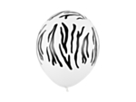 Zebra Ballonger Pastellvita
