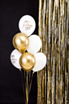 Happy Birthday Ballonger Pastellvita
