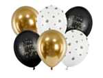 Nyårsballonger Mix