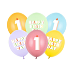 1 År Födelsedag Latexballonger