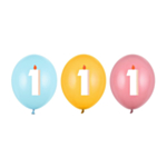1 År Födelsedag Latexballonger