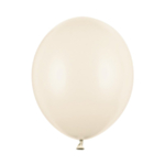 Miniballonger Pastell Light White