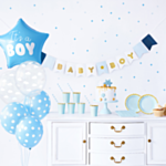 Babyshower Partypaket Ljusblå