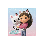 Gabbys Dockskåp® Gabby & Pandy Paws Servetter