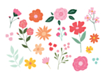 Falska Blomster Tatueringar