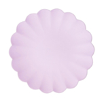 Pastell Plasttallrikar Lila