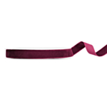 Velourband Mörklila