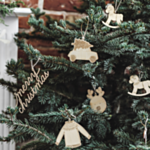Julfigurer Trä Julpynt
