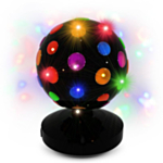 Roterende LED Discoljus