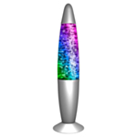 LED Glitter Lampa